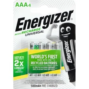 Pila Recargable AAA Pack de 4 Unidades 4 X 1 u