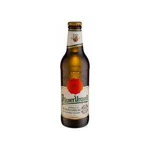 Pilsner Urquell Cerveza Lager Checa Botella 33 Cl. 330 ML
