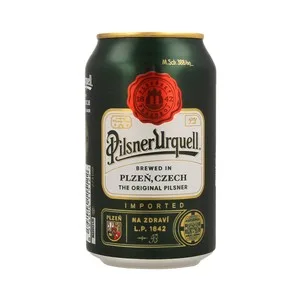 Pilsner Urquell Cerveza Lata de 33 Cl. 330 ML