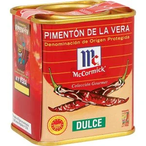Pimentón Dulce D.o.p de la Vera Lata 70 Gr