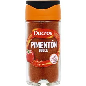 Pimentón Dulce Frasco 40 Gr