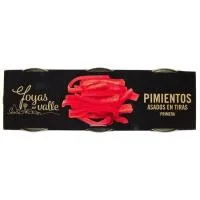 Pimiento del Morrón en Tiras Joyas del Valle, Pack 3x60 G