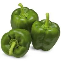 Pimiento Verde, al Peso, Compra Mínima 500 G