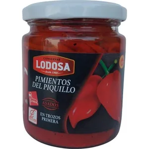 Pimientos del Piquillo Asados en Trozos DOP de Lodosa Lodosa