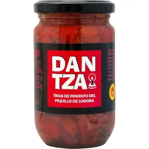 Pimientos del Piquillo DOP de Lodosa en Tiras Dantza