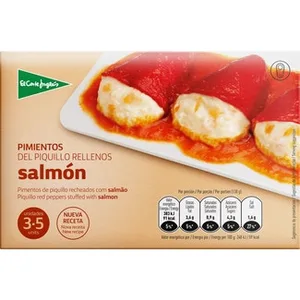 Pimientos del Piquillo Rellenos de Salmón el Corte Ingles