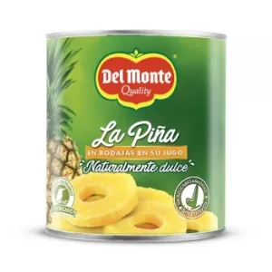 Piña en Rodajas del Monte sin Azúcar Añadido 510 G.