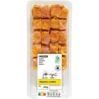 Pincho de Cerdo al Curry Eroski, 4 Uds., Bandeja 340 G