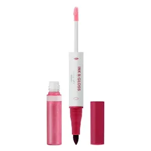 Pintalabios Dúo Ink & Gloss Deliplus 02 Rosa Intenso 0.005 L