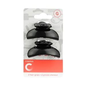 Cosmia Pinza de Tamaño Grnade para Cabello 2 Uds.