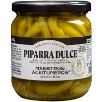 Piparra Dulce con Toque Picante M. Aceituneros, Frasco 130 G
