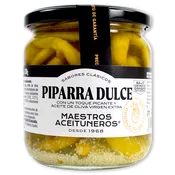 Piparra Dulce con Toque Picante M. Aceituneros, Frasco 130 G