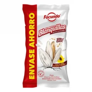 Pipas Tostadas Blanquillas Facundo sin Gluten 200 G.