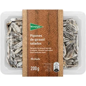 Pipones de Girasol Tostados y Salados el Corte Ingles
