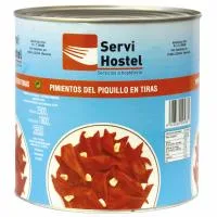 Pimiento de Piquillo en Tiras Servihostel, Lata 3 Kg