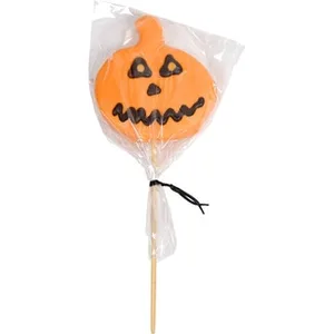 Piruleta de Nube y Chocolate con Forma de Calabaza de Halloween Miguelañez