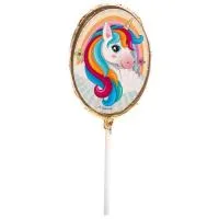 Piruletas de Chocolate Unicornio Dekora, 1 Ud, 30 G