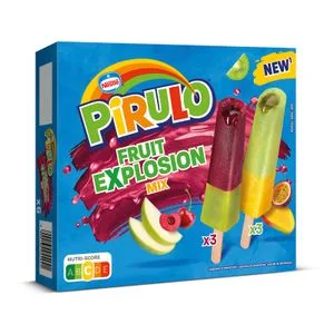 Pirulo Fruit Explosión 6 Unidades 326,7 Gr