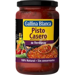 Pisto Casero de Verduras sin Gluten Gallina Blanca