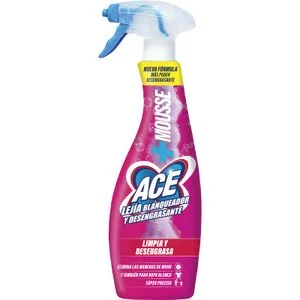 Pistola Lejía Mousse Blanqueador Desengras. 0,7 L
