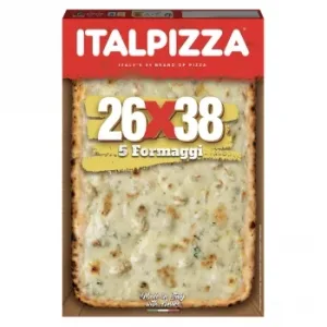 Pizza 26x38 Formaggi Italpizza 520 G.