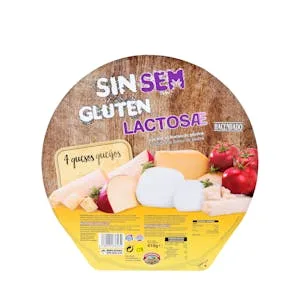 Pizza 4 Quesos sin Gluten y sin Lactosa Hacendado Ultracongelada 0.41 KG
