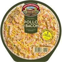 Pizza 5 Cereales de Pollo-bacón Tarradellas, 1 Unid., 410 G
