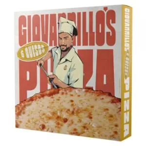 Pizza 6 Quesos Giovannillo's 455 G.