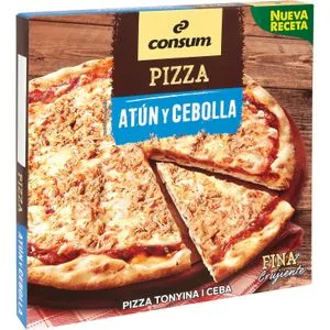 Pizza Atún y Cebolla 370 Gr