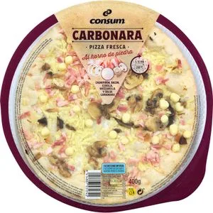 Pizza Carbonara Masa Fina 400 Gr