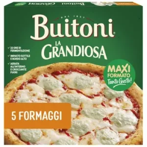 Pizza Cinco Quesos la Grandiosa Buitoni 400 G.