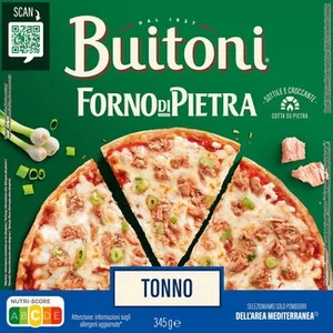 Pizza con Atún en Aceite Tonno Buitoni Forno DI Pietra