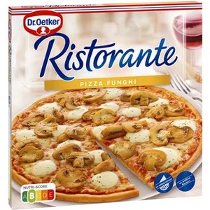 Pizza con Champiñones Funghi  Dr.oetker Ristorante 365 G
