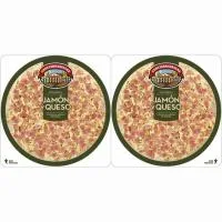 Pizza de Jamón-queso Casa Tarradellas, Pack 2x220 G