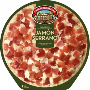 Pizza de Jamón Serrano Casa Tarradellas 390 G.