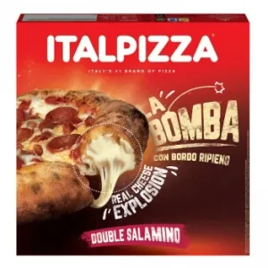 Pizza Double Salamino la Bomba Italpizza 465 G.