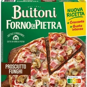 Pizza Forno Prosciutto e Funghi 340 Gr
