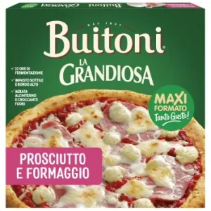 Pizza Jamón y Queso la Grandiosa Buitoni 430 G.