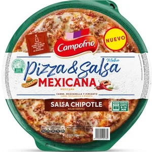 Pizza Mexicana con Salsa Chipotle Campofrio