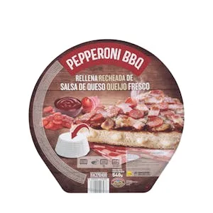 Pizza Pepperoni Barbacoa Hacendado Ultracongelada 0.54 KG