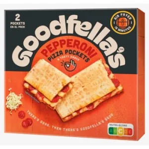 Pizza Pockets de Pepperoni Goodfella's 250 G.