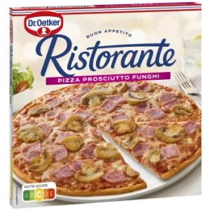 Pizza Prosciutto Funghi Ristorante Dr. Oetker 350 G.