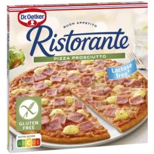 Pizza Prosciutto Ristorante Dr. Oetker sin Gluten y sin Lactosa 345 G.