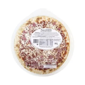 Palacios Pizza Rectangular de Jamón y Queso 750 G. 