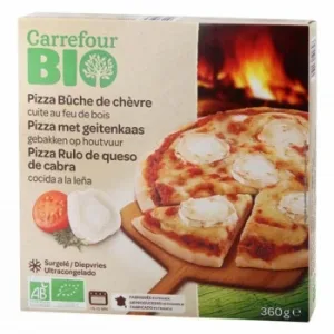 Pizza Rulo de Queso de Cabra Ecológica Carrefour Bio 360 G.