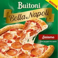 Pizza Salamino Bella Napoli Buitoni, Caja 380 G