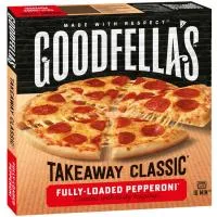 Pizza Take Away Pepperoni Goodfellas, Caja 524 G