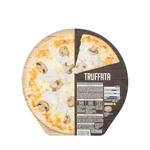 Pizza Truffata con Queso, Champiñones y Trufa Hacendado Ultracongelada 0.4 KG
