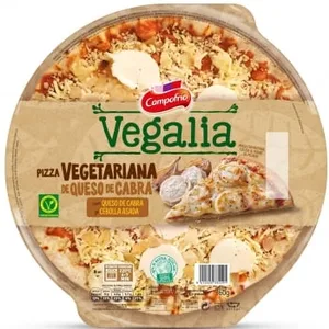 Campofrío Pizza Vegetariana con Queso de Cabra y Cebolla Asada Campofrío Vegalia 360 G.