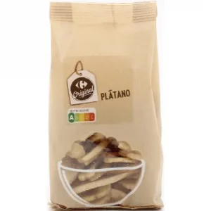 Plátano Desecado Carrefour 90 G.